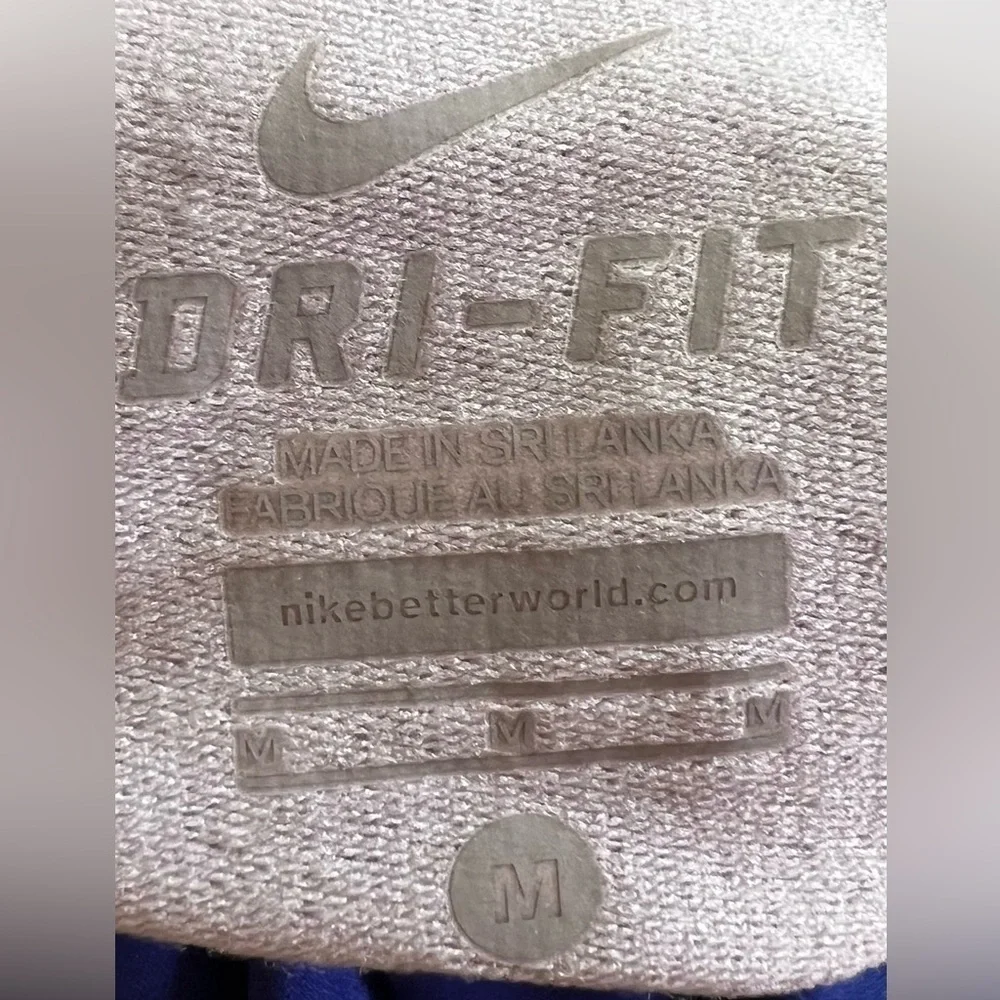 Nike Jacket Unisex Medium Blue Therma Flex Dri Fit Tracksuit Track Top Running